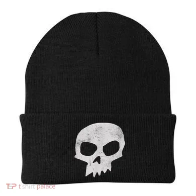 Sid Skull Black Beanie