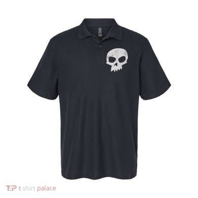 Sid Skull Black Polo
