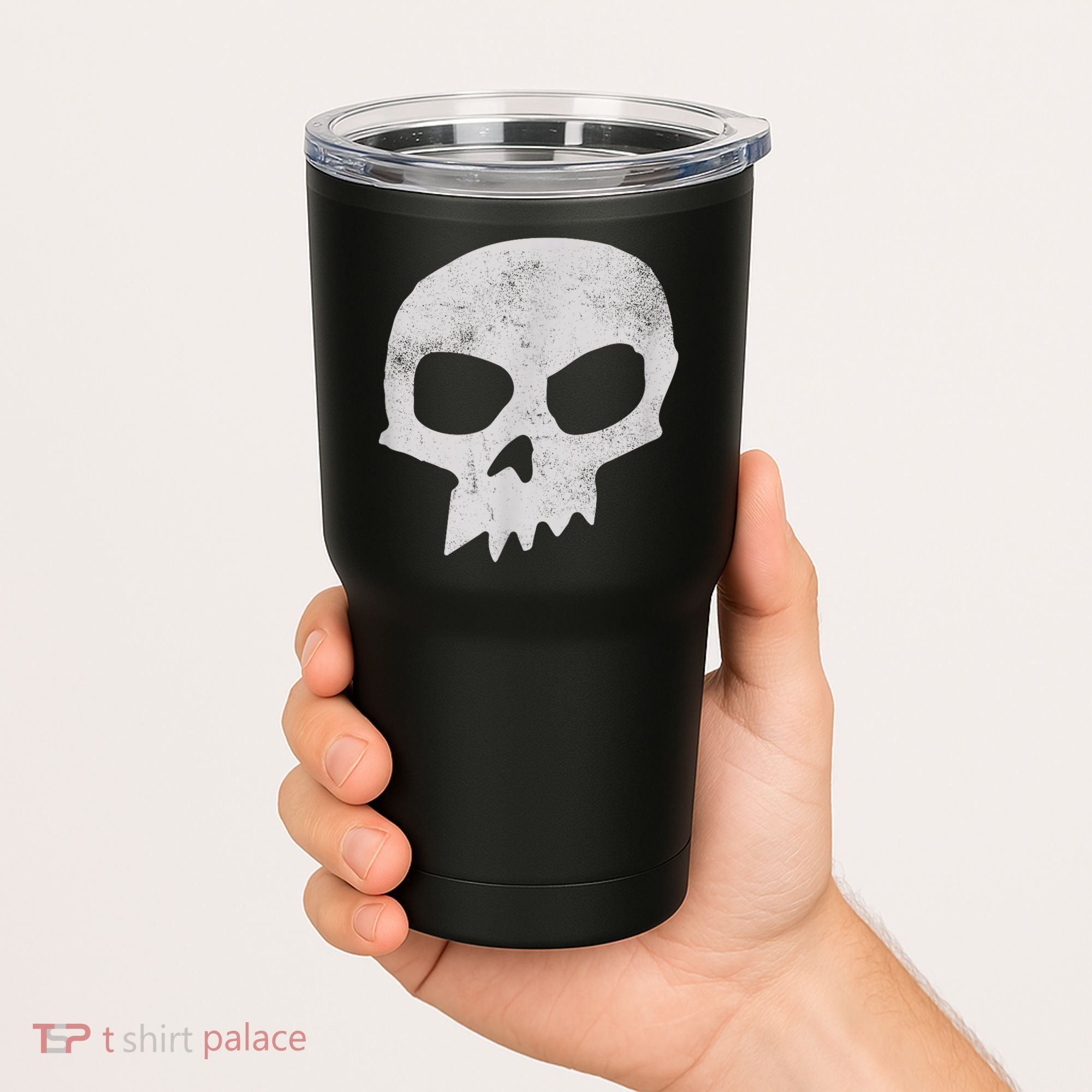 Sid Skull Black Tumbler