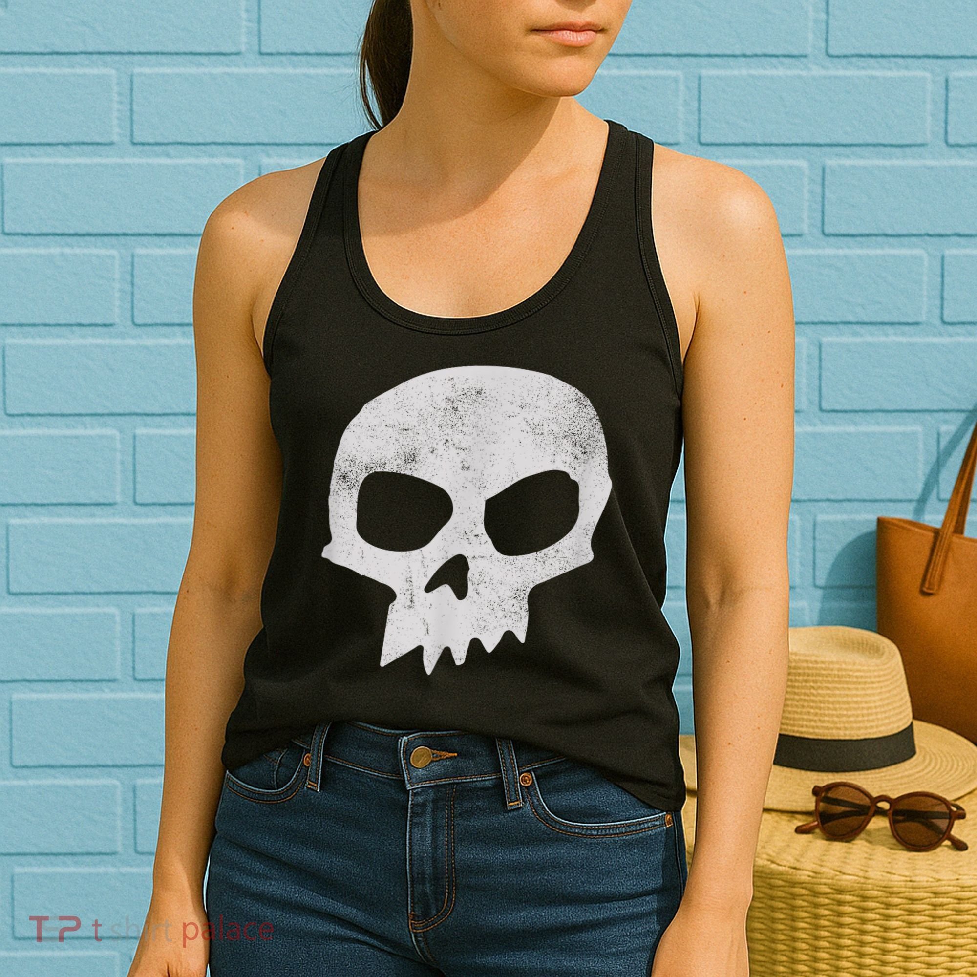 Sid Skull Black Women's Tank Top