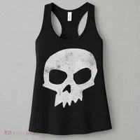 Sid Skull Black Women's Tank Top thumb 3