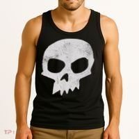 Sid Skull Black Tank Top thumb 3