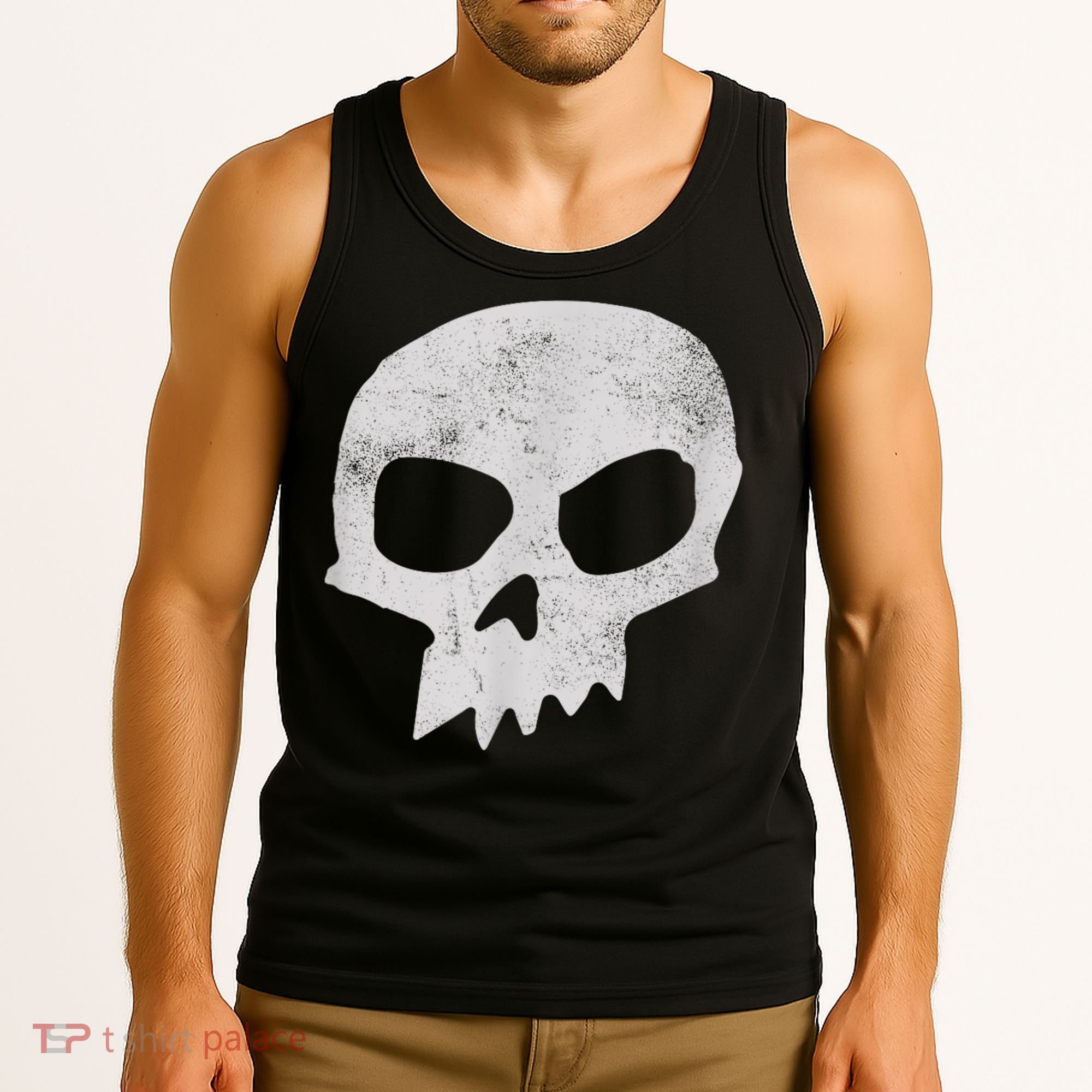 Sid Skull Black Tank Top