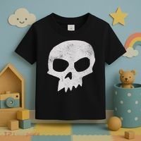 Sid Skull Black Toddler T-Shirt thumb 3
