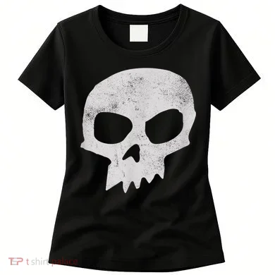 Sid Skull Black Women's T-Shirt