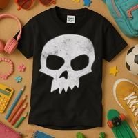 Sid Skull Black Kids T-Shirt thumb 3
