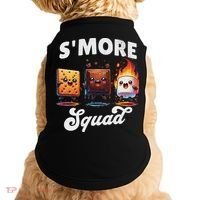 Smore Squad Camping Campfire Chocolate Marshmallow S'mores Doggie Tank thumb 0