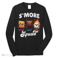 Smore Squad Camping Campfire Chocolate Marshmallow S'mores Long Sleeve Shirt thumb 0