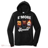 Smore Squad Camping Campfire Chocolate Marshmallow S'mores Women's Hoodie thumb 0