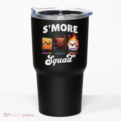 Smore Squad Camping Campfire Chocolate Marshmallow S'mores Tumbler