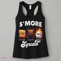 Smore Squad Camping Campfire Chocolate Marshmallow S'mores Women's Tank Top thumb 3