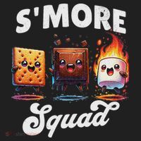 Smore Squad Camping Campfire Chocolate Marshmallow S'mores Hat thumb 2