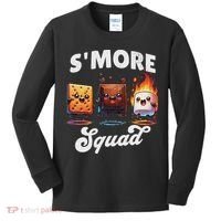 Smore Squad Camping Campfire Chocolate Marshmallow S'mores Kids Long Sleeve Shirt thumb 0