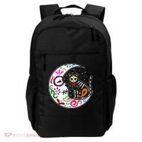 Sugar Skull Cat Moon Dia De Los Muertos Mexican Backpack thumb 0