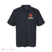 Sped Squad Christmas Cute Red Plaid Reindeer Special Ed Polo thumb 0