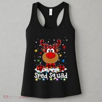 Sped Squad Christmas Cute Red Plaid Reindeer Special Ed Women's Tank Top thumb 3