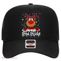 Sped Squad Christmas Cute Red Plaid Reindeer Special Ed Hat thumb 0