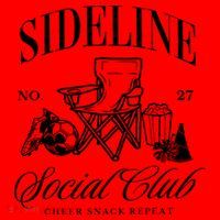 Sideline Social Club Soccer Mom Game Day Mothers Day Santa Hat thumb 1