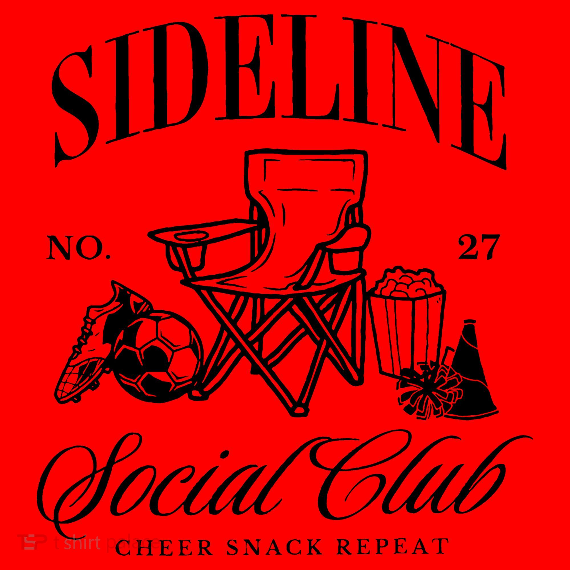 Sideline Social Club Soccer Mom Game Day Mothers Day Santa Hat