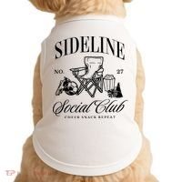 Sideline Social Club Soccer Mom Game Day Mothers Day Doggie Tank thumb 0