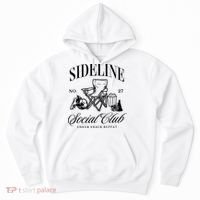 Sideline Social Club Soccer Mom Game Day Mothers Day Hoodie thumb 0