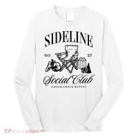 Sideline Social Club Soccer Mom Game Day Mothers Day Long Sleeve Shirt thumb 0