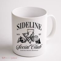 Sideline Social Club Soccer Mom Game Day Mothers Day Coffee Mug thumb 1