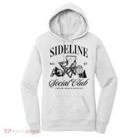 Sideline Social Club Soccer Mom Game Day Mothers Day Women's Hoodie thumb 0