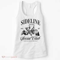 Sideline Social Club Soccer Mom Game Day Mothers Day Women's Tank Top thumb 0