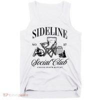 Sideline Social Club Soccer Mom Game Day Mothers Day Tank Top thumb 0