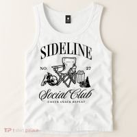 Sideline Social Club Soccer Mom Game Day Mothers Day Tank Top thumb 2