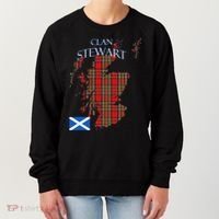 Stewart Scottish Clan Tartan Scotland Women's Sweatshirt thumb 0