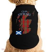 Stewart Scottish Clan Tartan Scotland Doggie Tank thumb 0