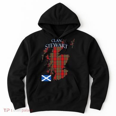 Stewart Scottish Clan Tartan Scotland Hoodie