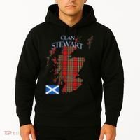 Stewart Scottish Clan Tartan Scotland Hoodie thumb 2