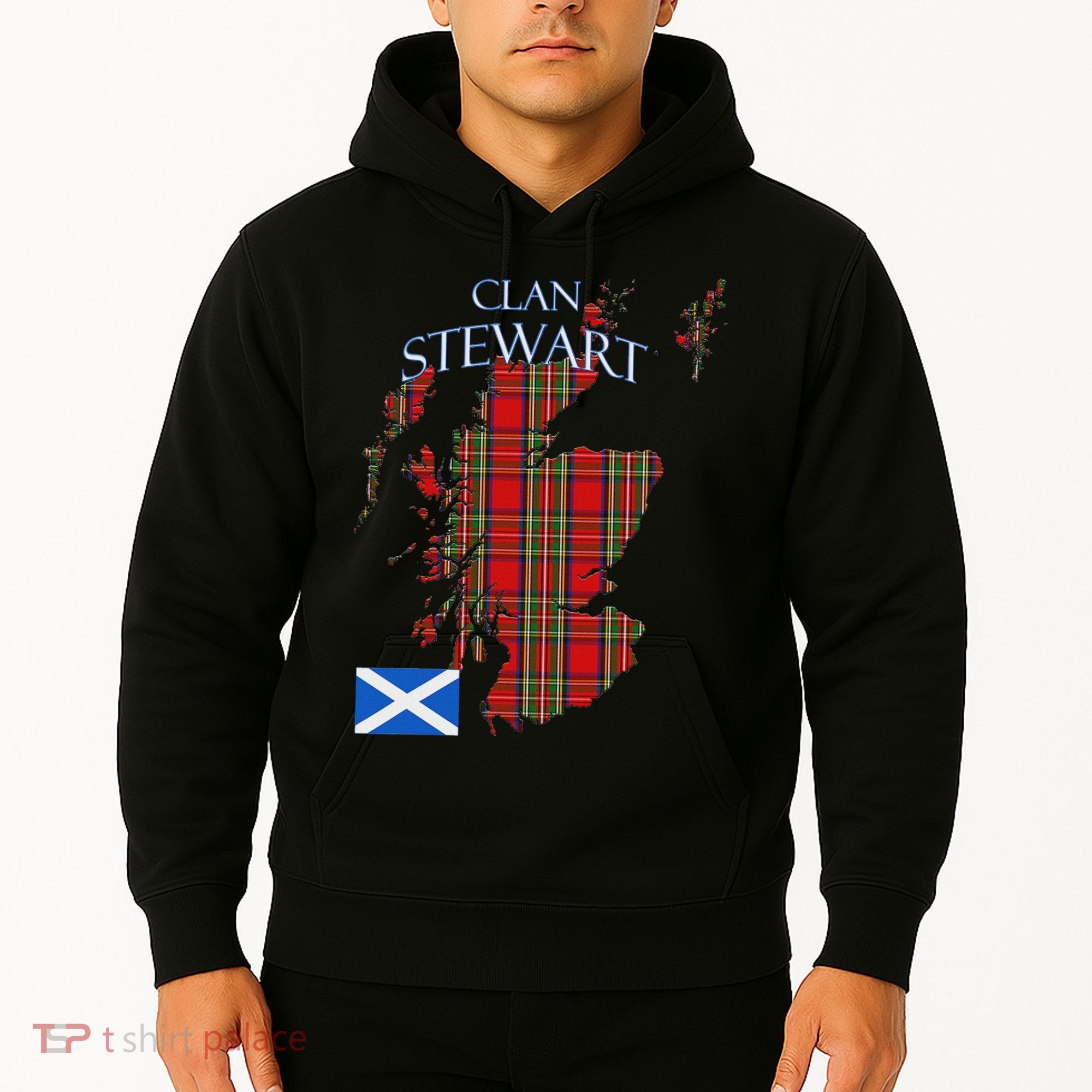 Stewart Scottish Clan Tartan Scotland Hoodie