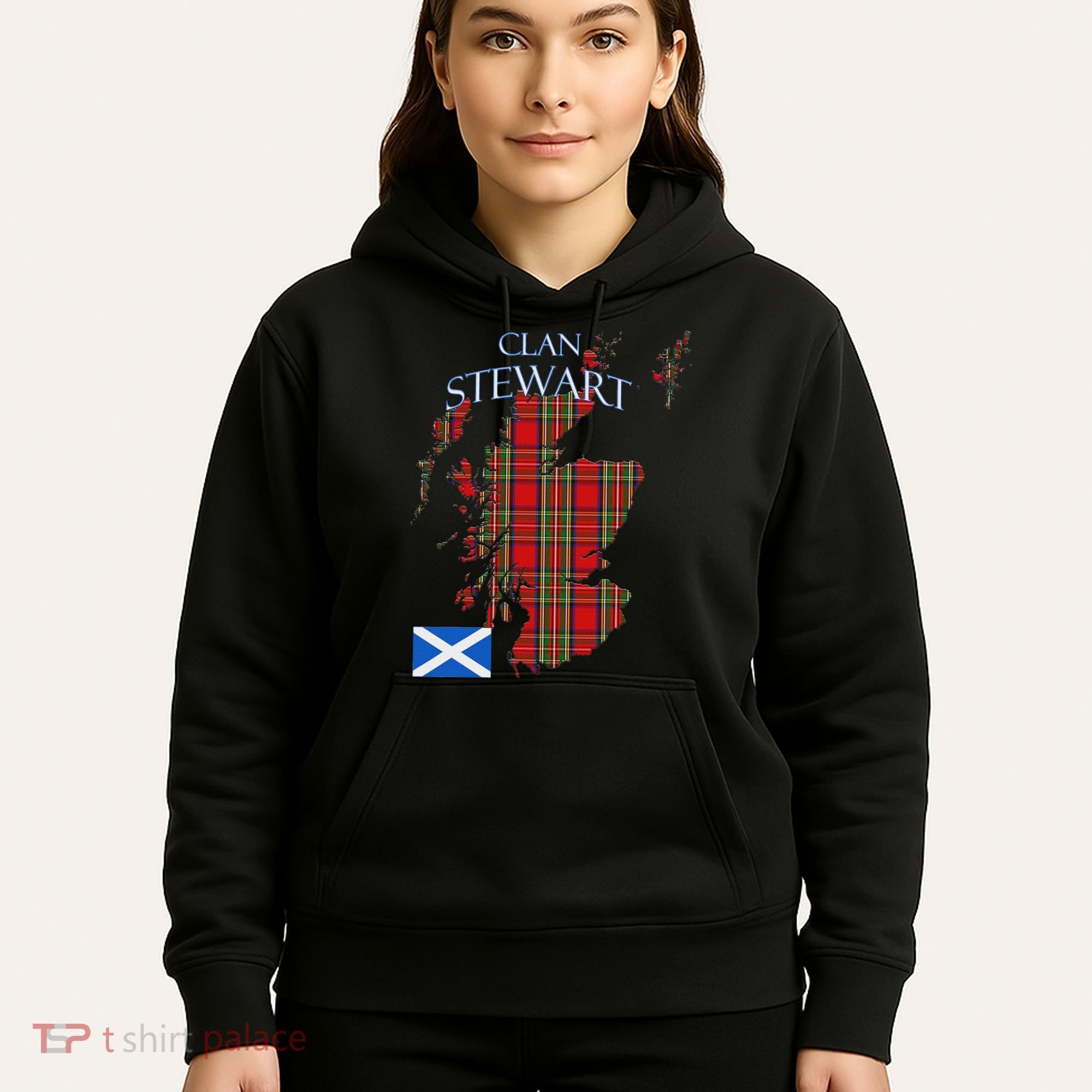 Stewart Scottish Clan Tartan Scotland Hoodie