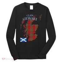 Stewart Scottish Clan Tartan Scotland Long Sleeve Shirt thumb 0