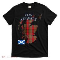 Stewart Scottish Clan Tartan Scotland T-Shirt thumb 0