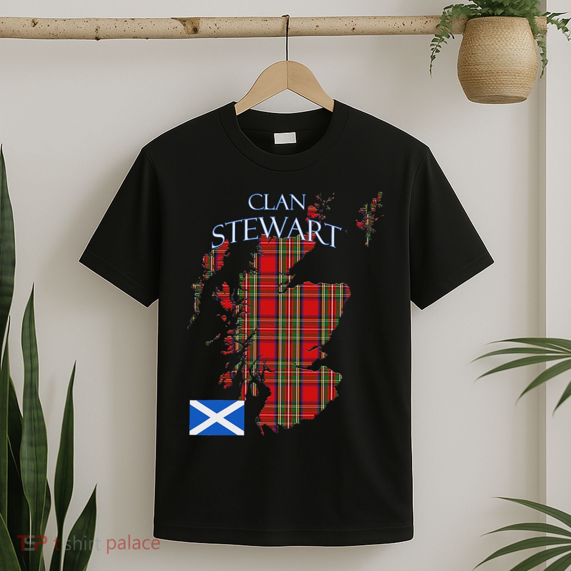 Stewart Scottish Clan Tartan Scotland T-Shirt