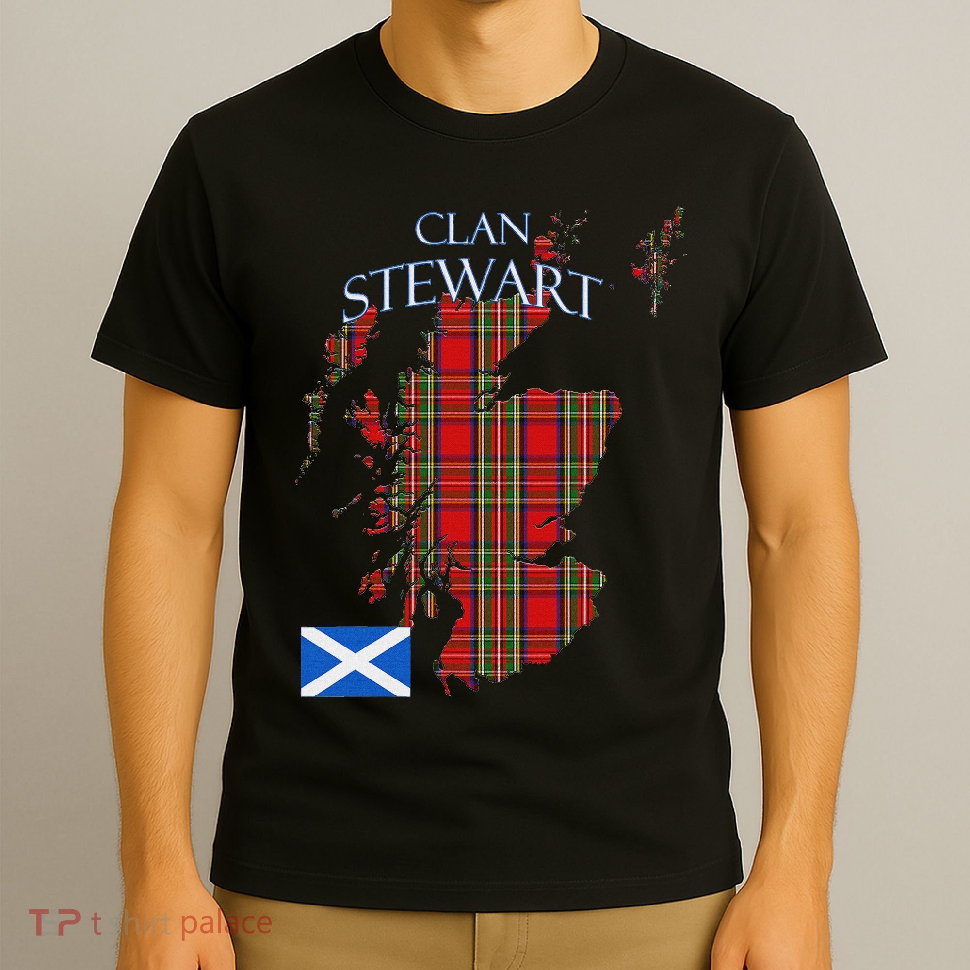Stewart Scottish Clan Tartan Scotland T-Shirt