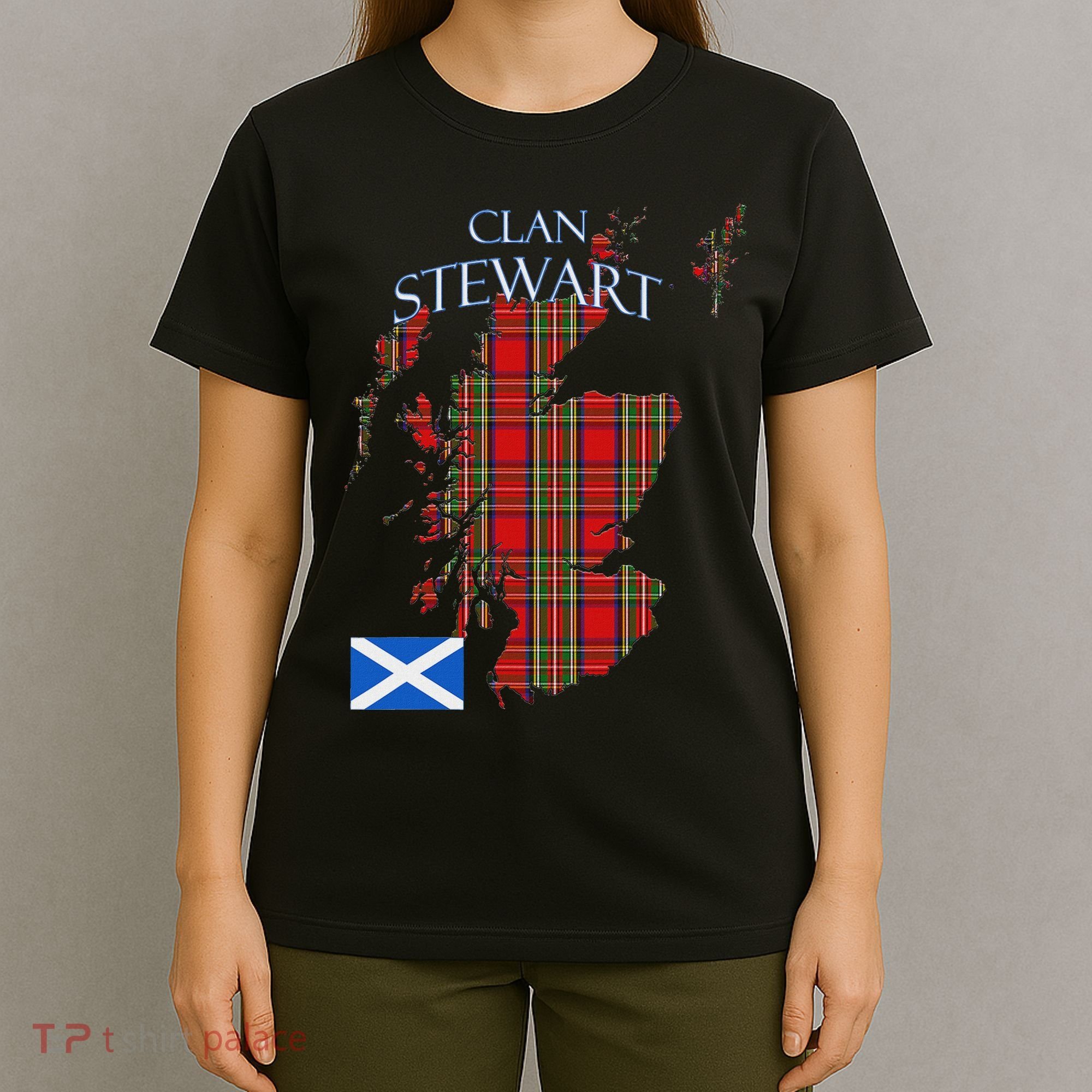 Stewart Scottish Clan Tartan Scotland T-Shirt