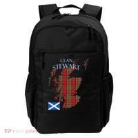 Stewart Scottish Clan Tartan Scotland Backpack thumb 0