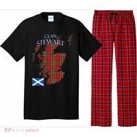 Stewart Scottish Clan Tartan Scotland Pajama Set thumb 0