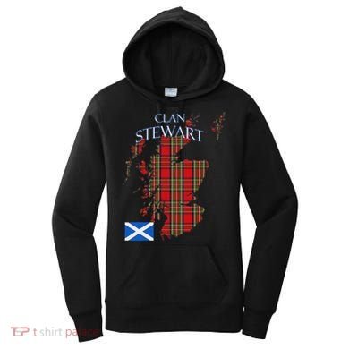 Stewart Scottish Clan Tartan Scotland Women's Hoodie