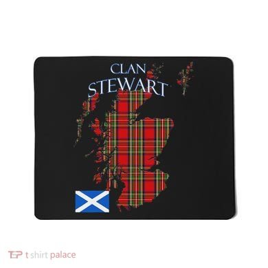 Stewart Scottish Clan Tartan Scotland Mousepad