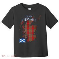 Stewart Scottish Clan Tartan Scotland Toddler T-Shirt thumb 0
