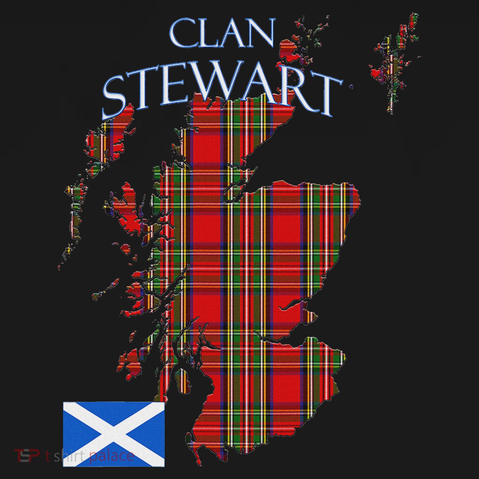 Stewart Scottish Clan Tartan Scotland Kids Sweatshirt