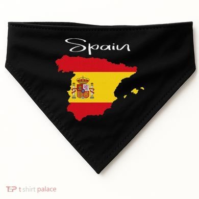 Spain Spanish Clothes USA-Made Doggie Bandana
