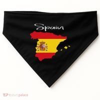 Spain Spanish Clothes USA-Made Doggie Bandana thumb 0